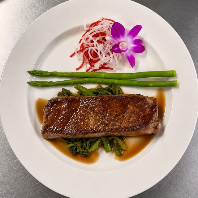 Steak Teriyaki.