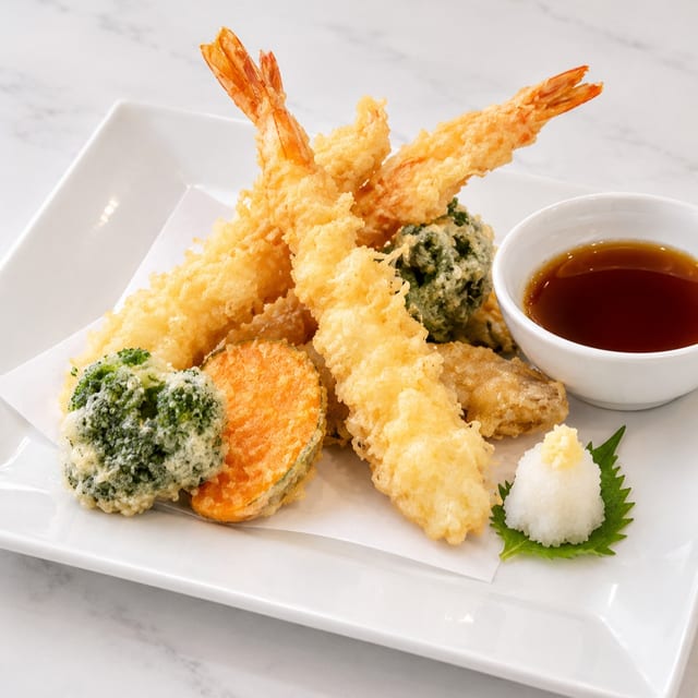 L.Shrimp & Veg. Tempura.