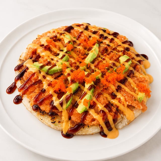 Sushi Pizza.