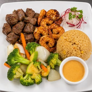 L.Hibachi Steak & Shrimp