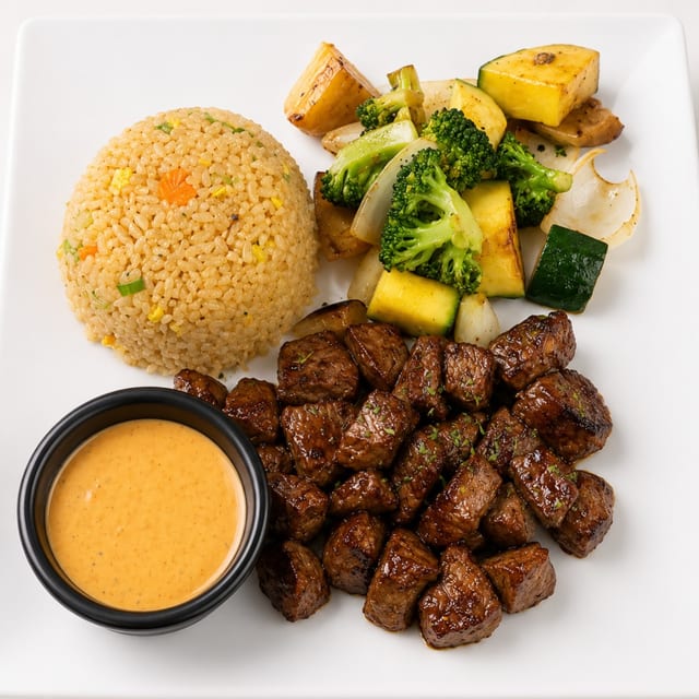 L.Hibachi NY Strip Steak.