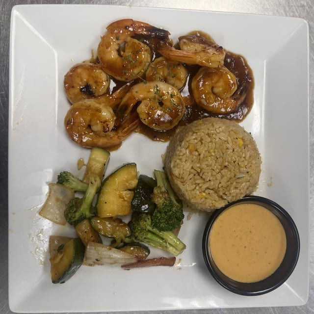 L.Hibachi Shrimp.