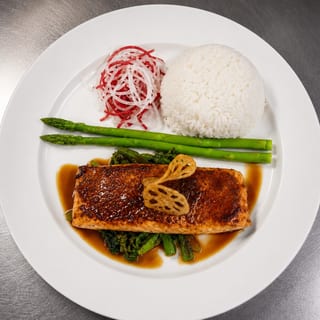 L.Salmon Teriyaki