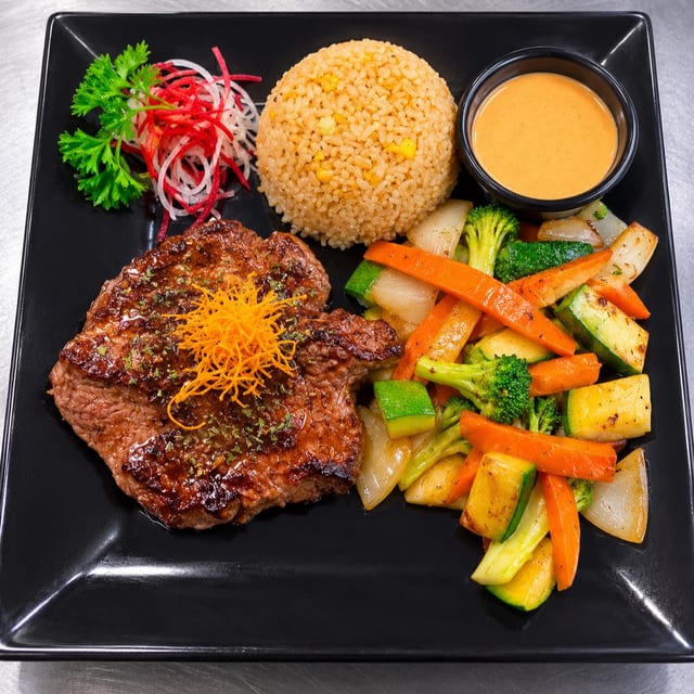 Hibachi Filet Mignon.