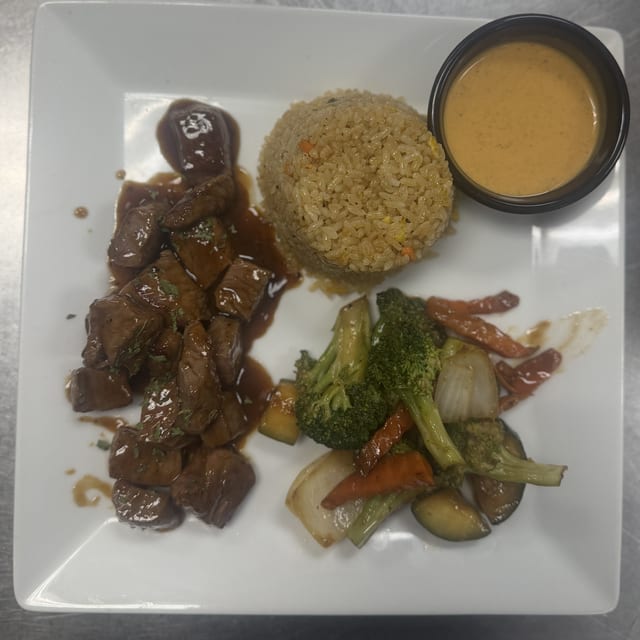 L.Hibachi NY Strip Steak.