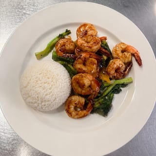 L.Shrimp Teriyaki