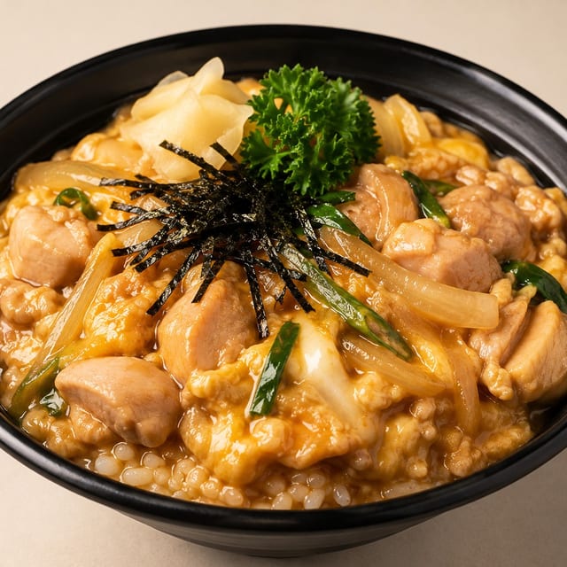 Oyakodon.