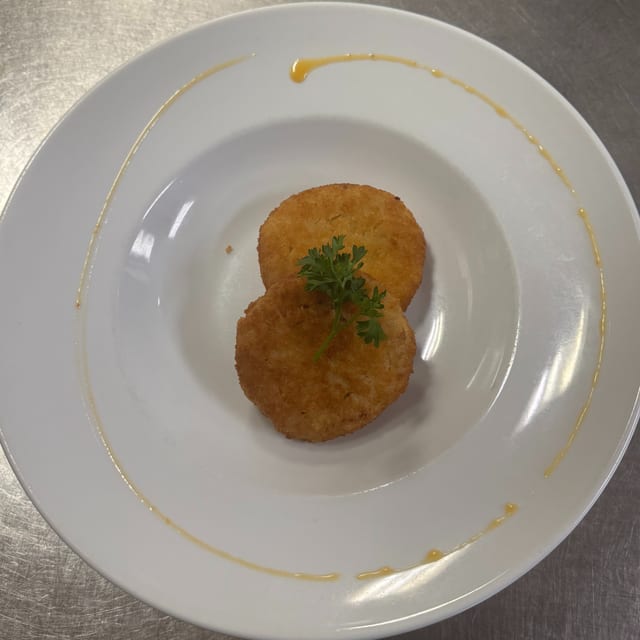 Crab Cakes.