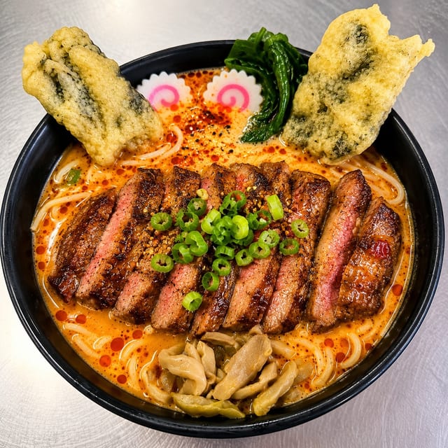 Grilled Steak Ramen.